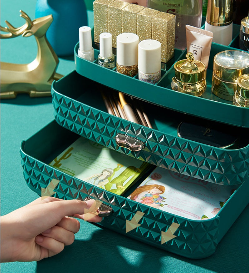 Desktop Dustproof Cosmetics Storage Box