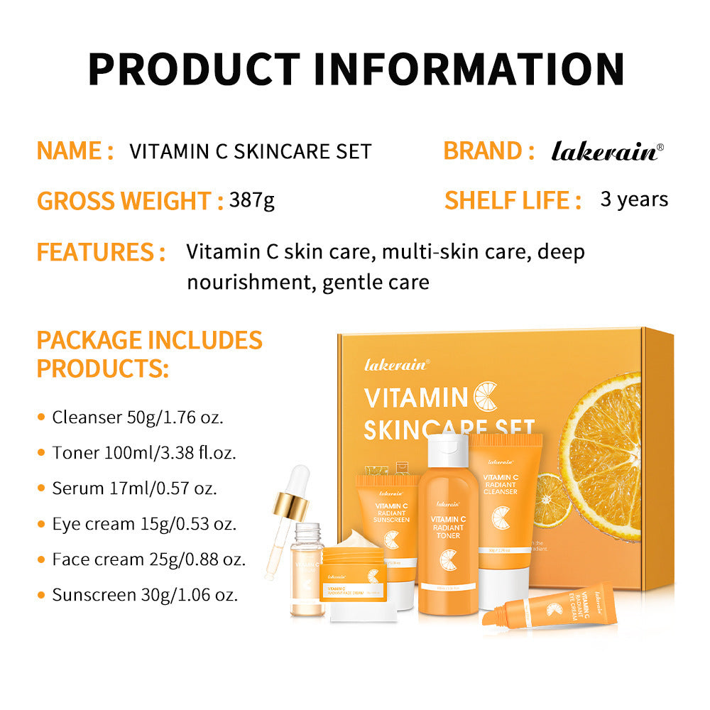 Vitamin C Facial Skin Care Set