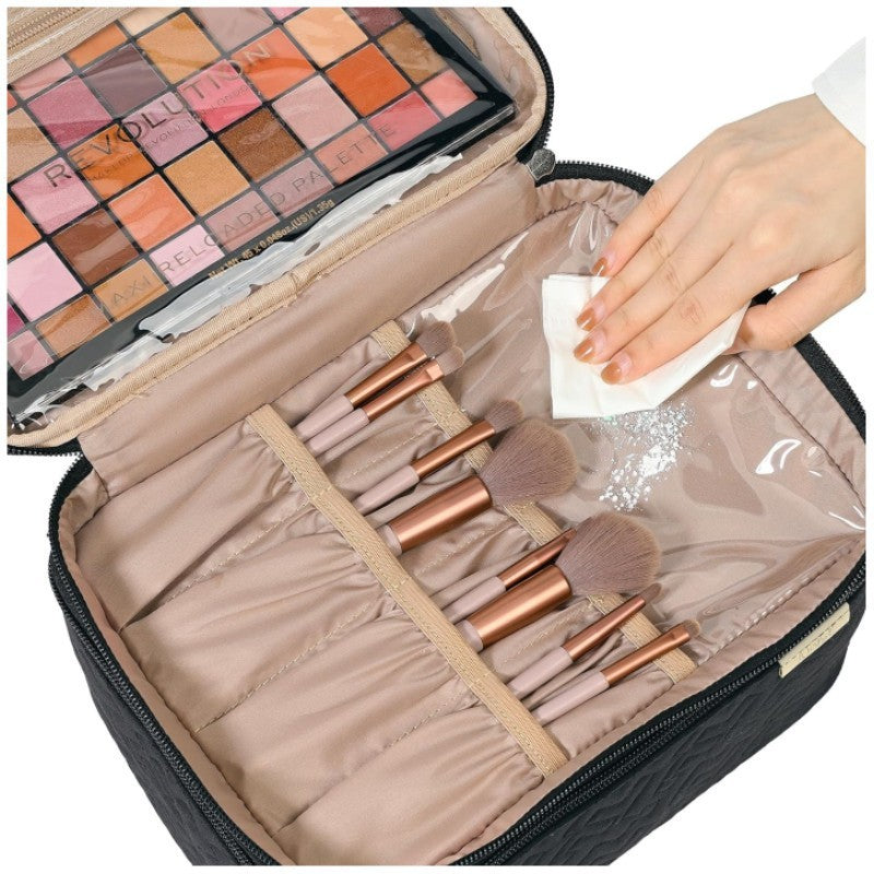 Double Layer Cosmetics Bag