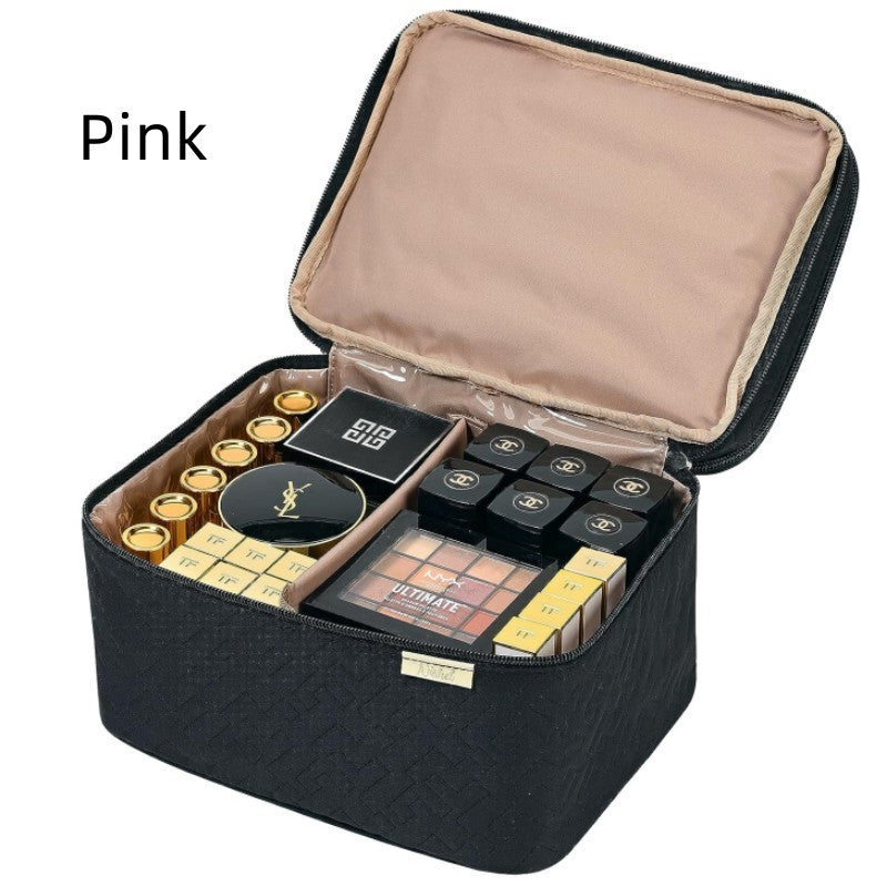 Double Layer Cosmetics Bag