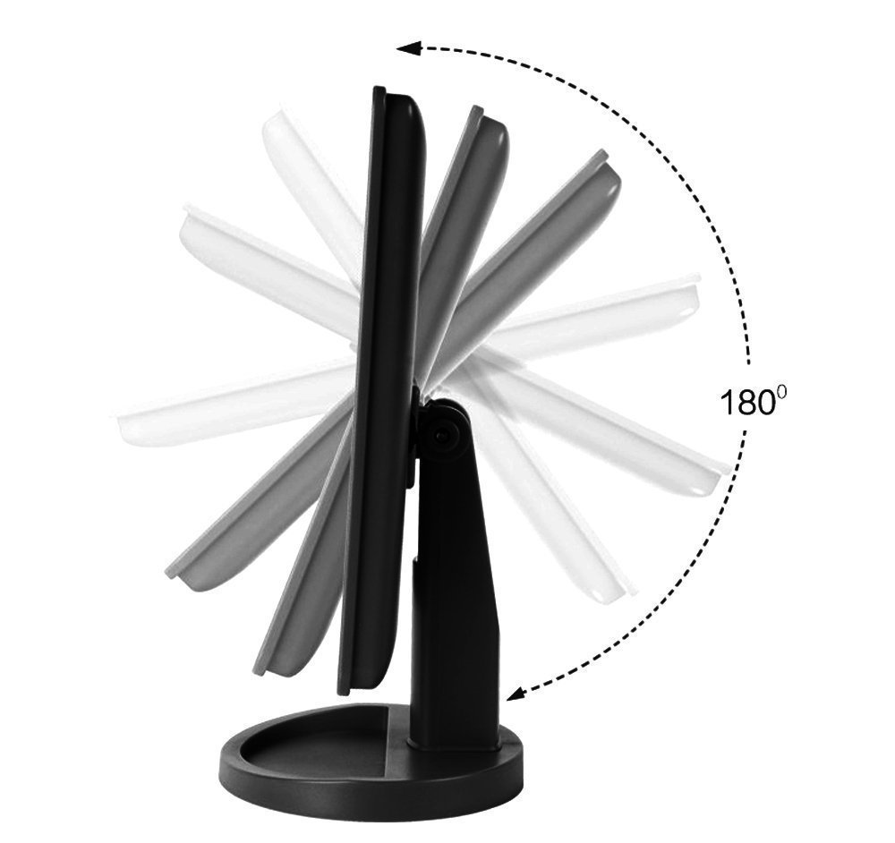 Desktop Makeup Mirror with Lamp